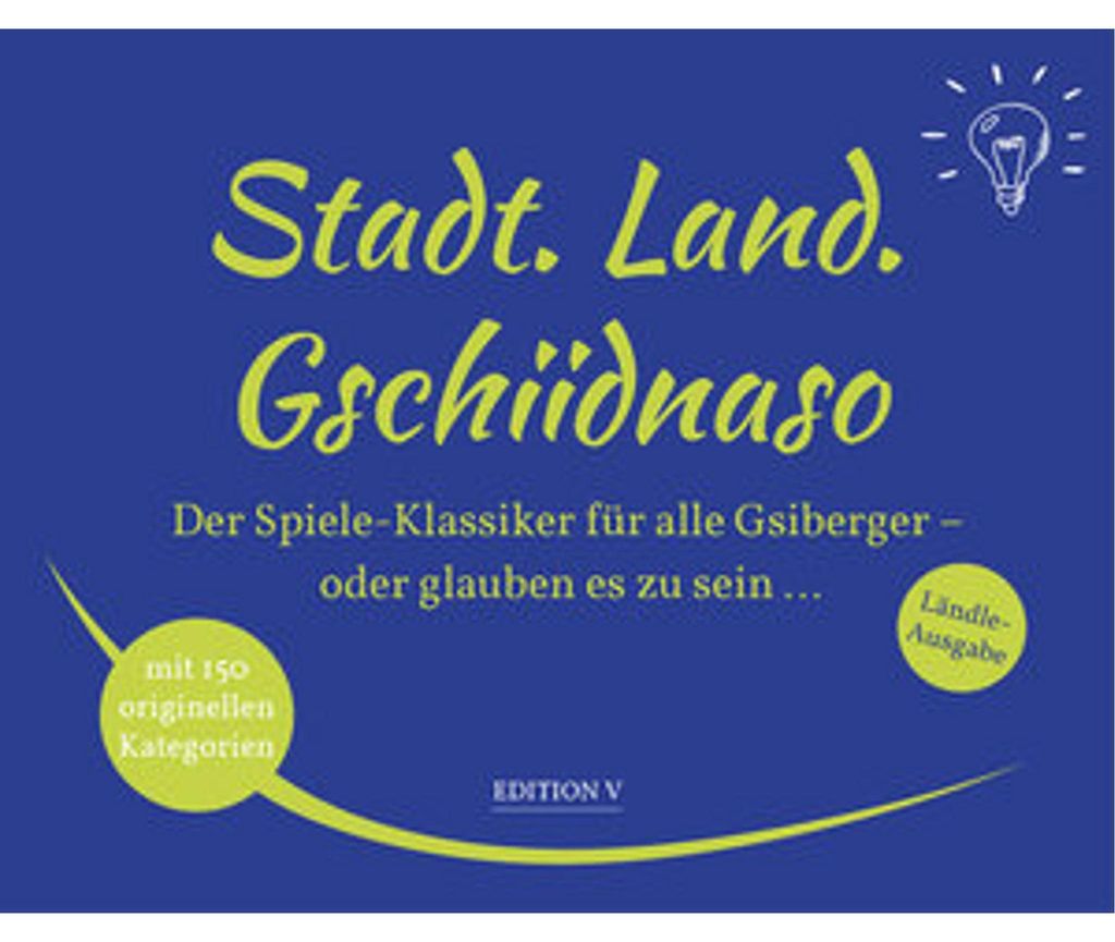 Stadt.Land.Gschiidnaso Produktbild 