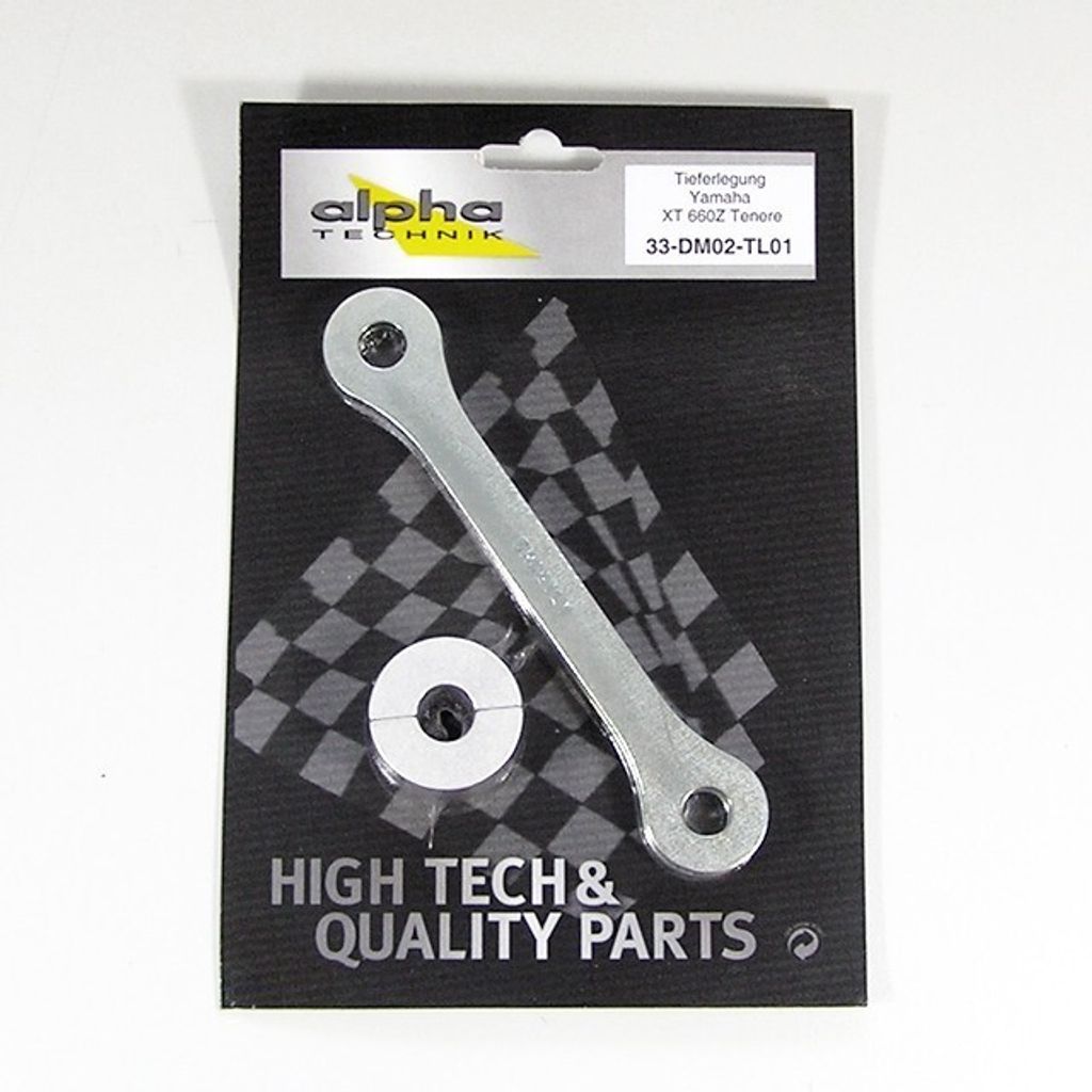 alpha Technik Tieferlegungssatz 50mm für Yamaha XT660Z Produktbild 