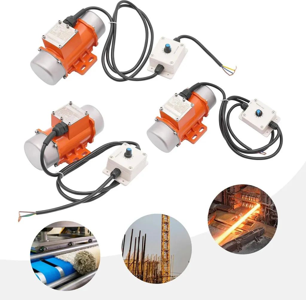 Moteur vibrant béton monophasé 220V 60W en cuivre pur IE2 63kg