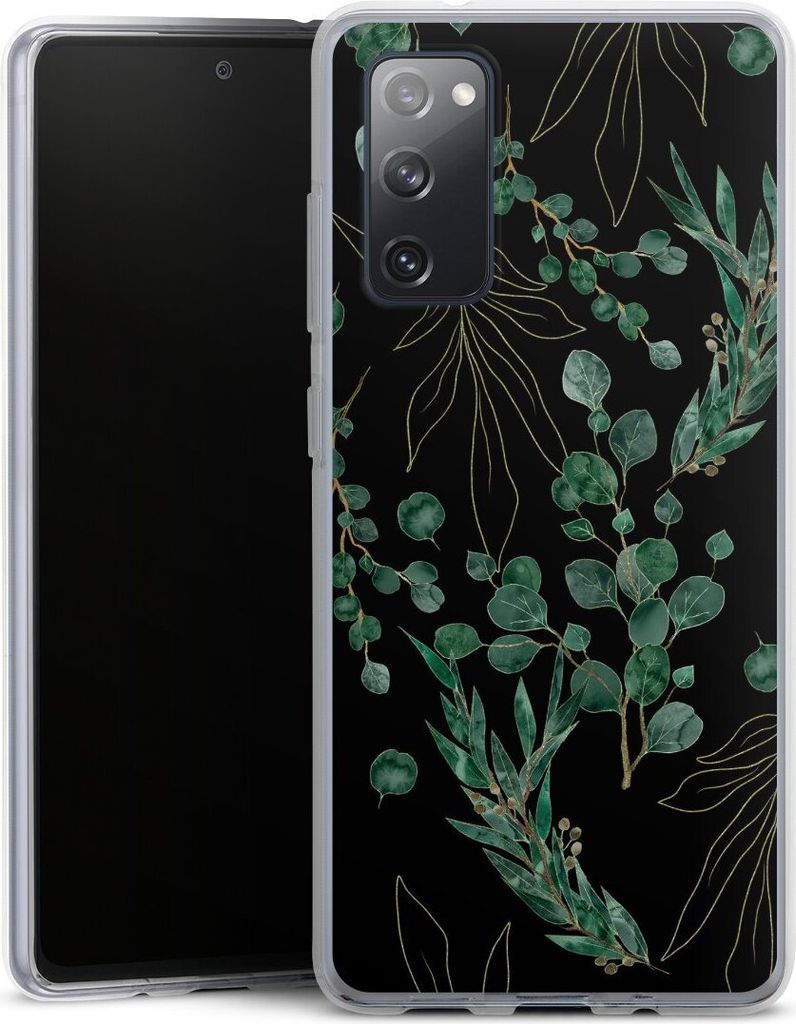 DeinDesign Handyhülle für Samsung Galaxy S20 FE 5G Silikon Hülle Case Smartphone Schutzhülle Blätter Natur Eukalyptus