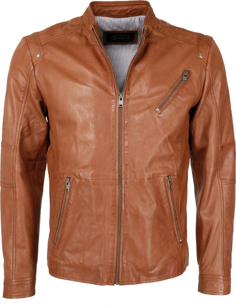 JCC Lederjacke 3102123 Herren cognac 3XL