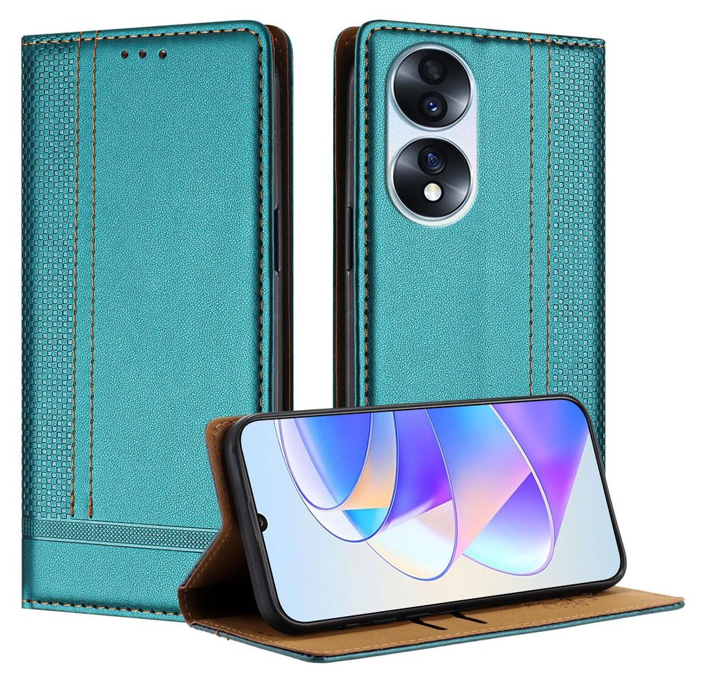 Pouzdro pro Honor 70 kožené flipové pouzdro s funkcí Obrázek produktu 