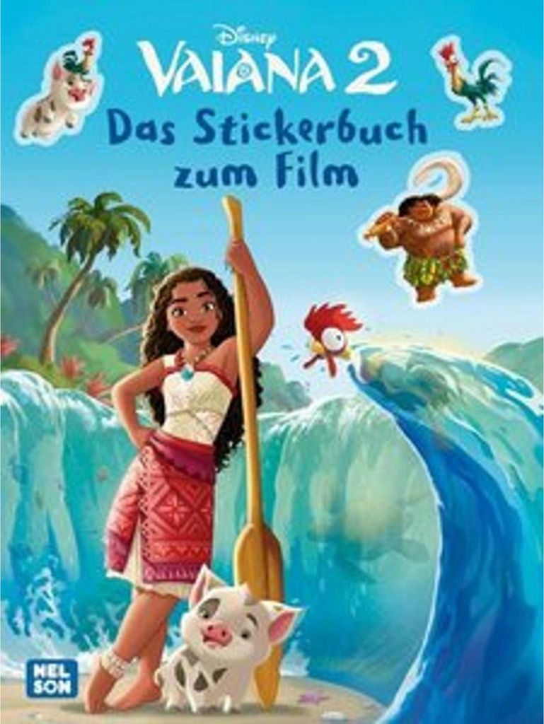 Disney Kreative Beschäftigung: Vaiana 2: Das Stickerbuch Produktbild 