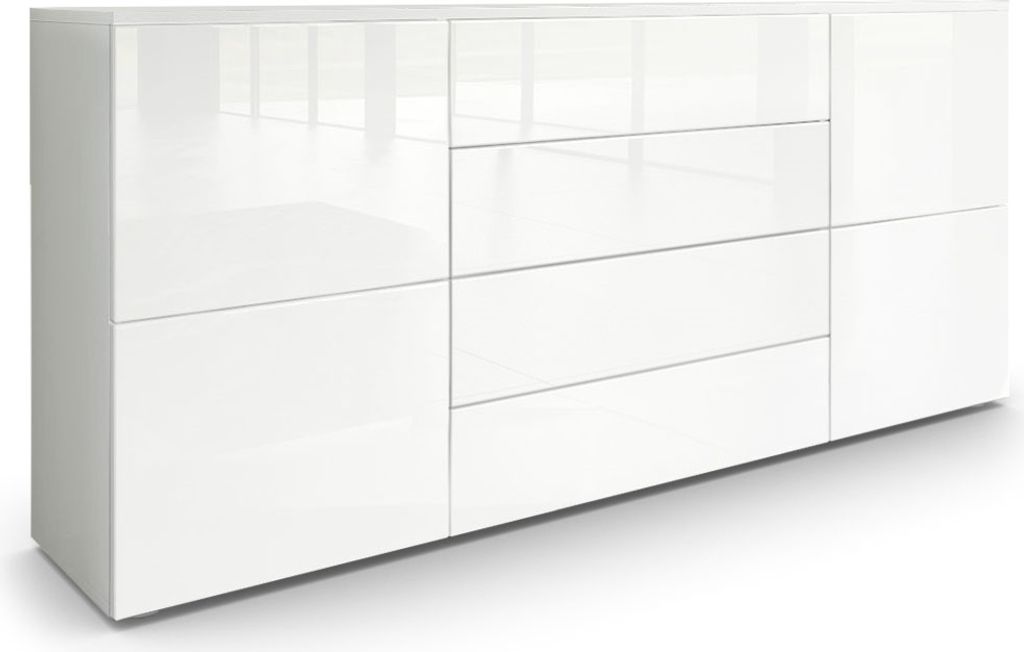Vladon Sideboard Rova,  Germany, Kommode mit 4 Türen und 4 Produktbild 