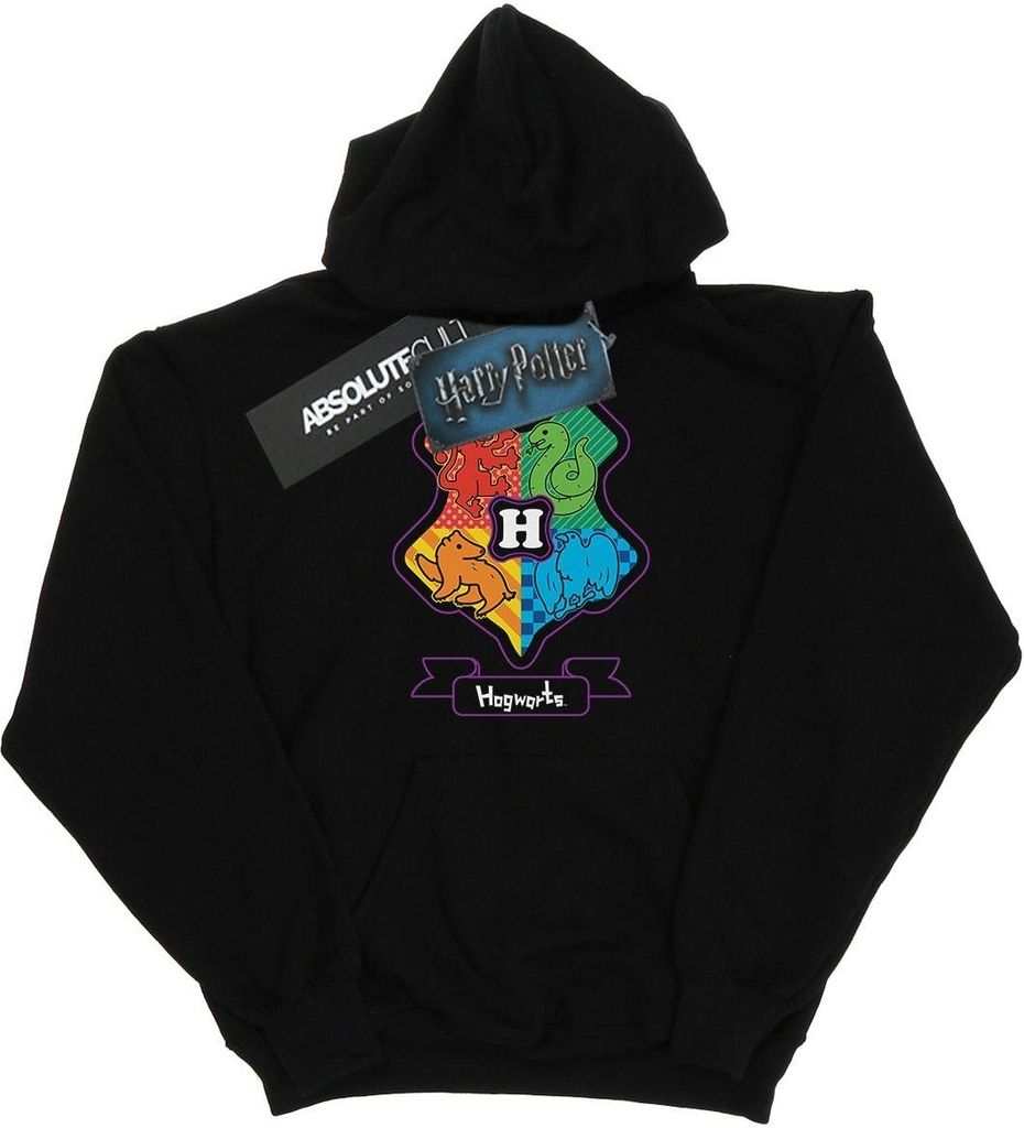 Harry Potter - Kapuzenpullover für Jungen BI7605 (116) (Schwarz)