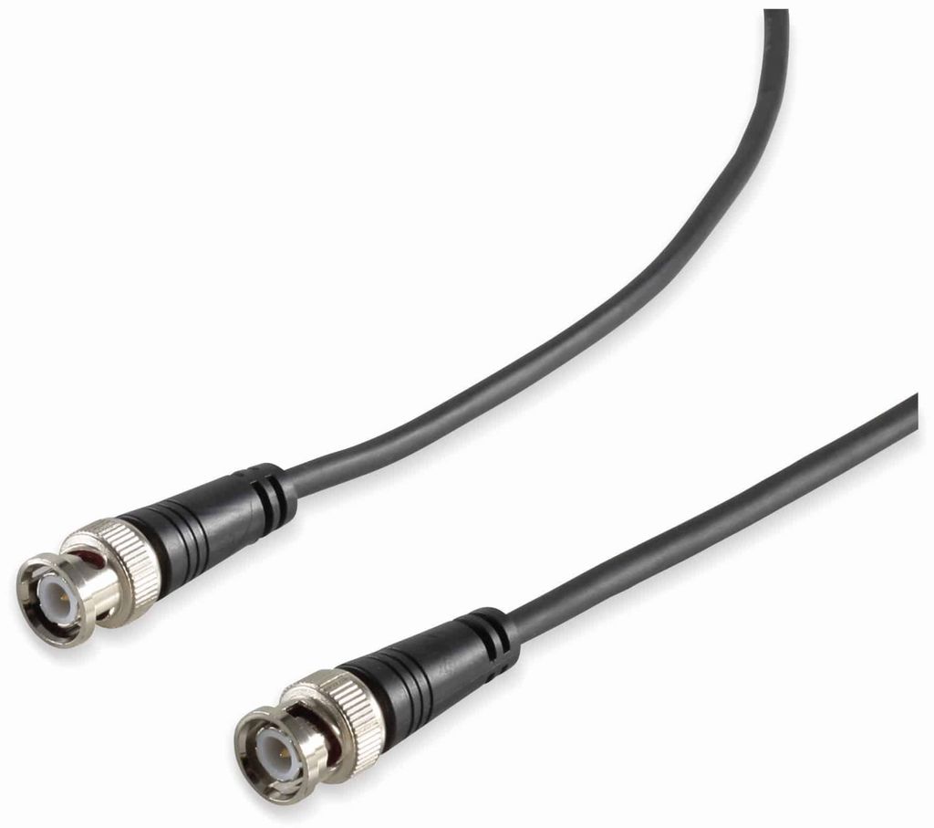 S CONN maximum connectivity Audio/ Video BNC Kabel-BNC Stecker auf BNC Stecker, RG 58, 50 OHM, 7,5m (77507)