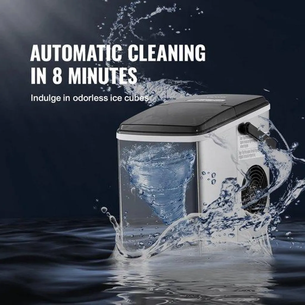 Machine à glaçons autonome compacte Bulleis 13 kg pour maison et camping