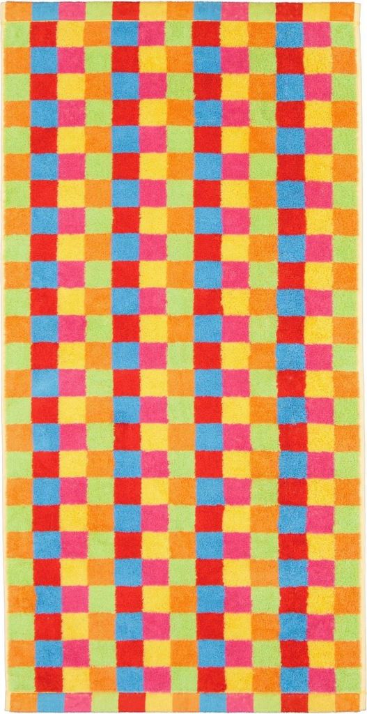 Cawö Lifestyle Cubes Handtuch 50/100cm, Farbe multicolor Produktbild 