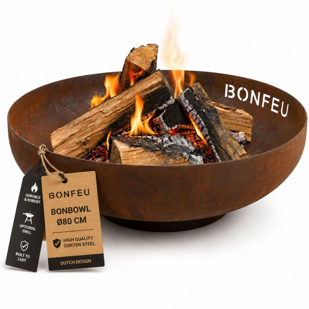 BonFeu BonBowl Feuerschale 80 cm - Feuerschalen für den Produktbild 