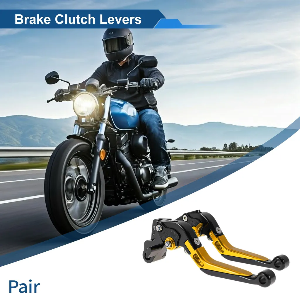 Leviers de Frein et Embrayage pour Kawasaki Ninja 650R 2009-2016 CNC