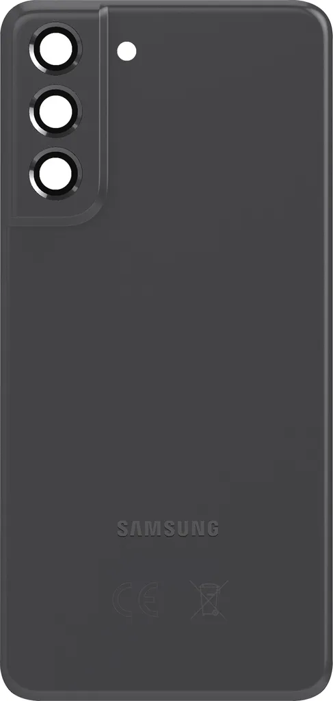 Façade Arrière Samsung S21 FE Noire Clappio - Finition Mate Premium 1:1