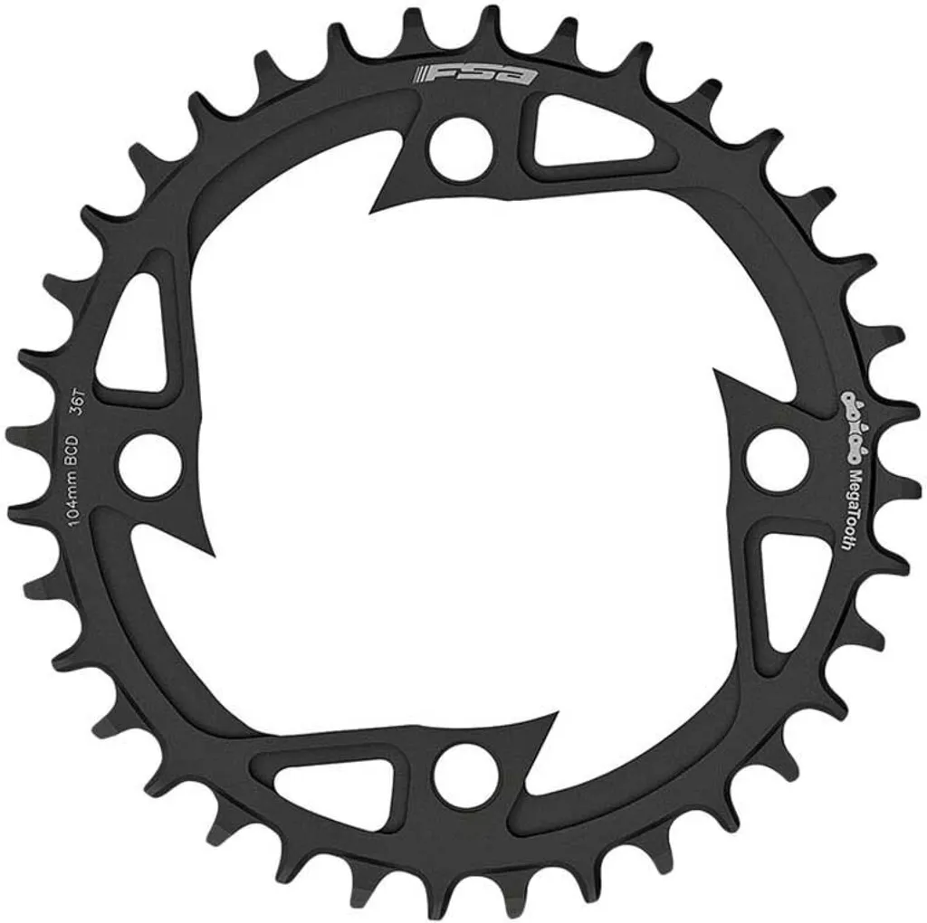 Plateau FSA Anti-Déraillement pour VAE 34T Argent Megatooth 104 BCD WB499