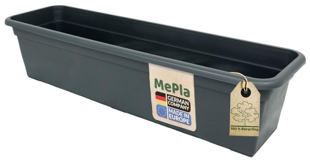 MePla - Blumenkasten Balcony Standard 100 cm anthrazit Produktbild 