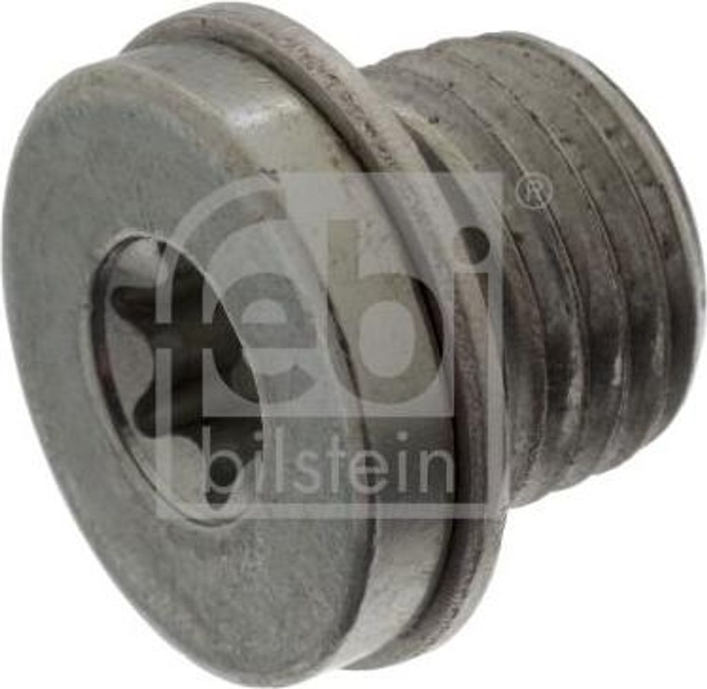 FEBI BILSTEIN 100497 Verschlussschraube, Ölwanne OE N91180601 kompatibel mit A1 8X, A3 8V, Ibiza, Toledo, Fabia, Rapid, Passat Alltrack, Passat 3B...