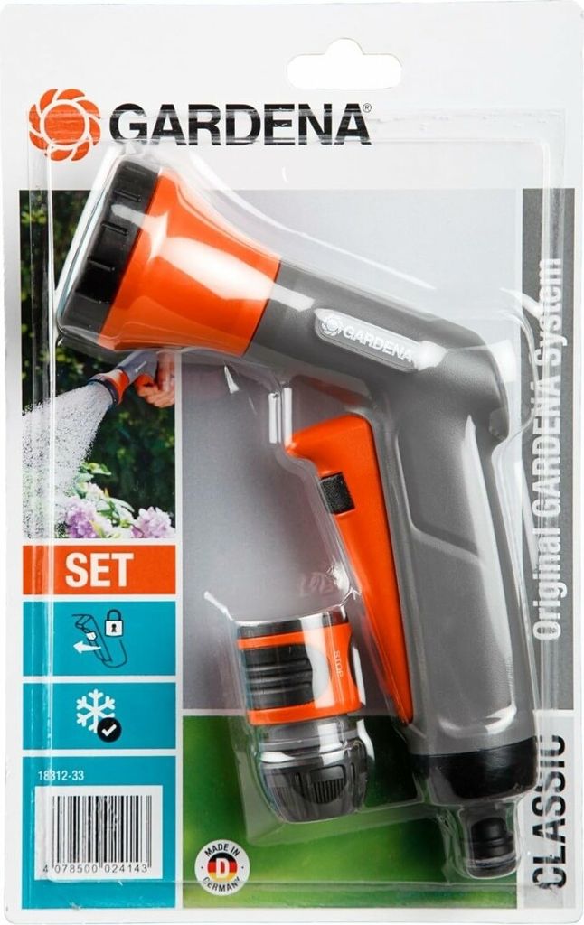 Gardena klassisches Sprühgerät und Wasserstopp-Set E54