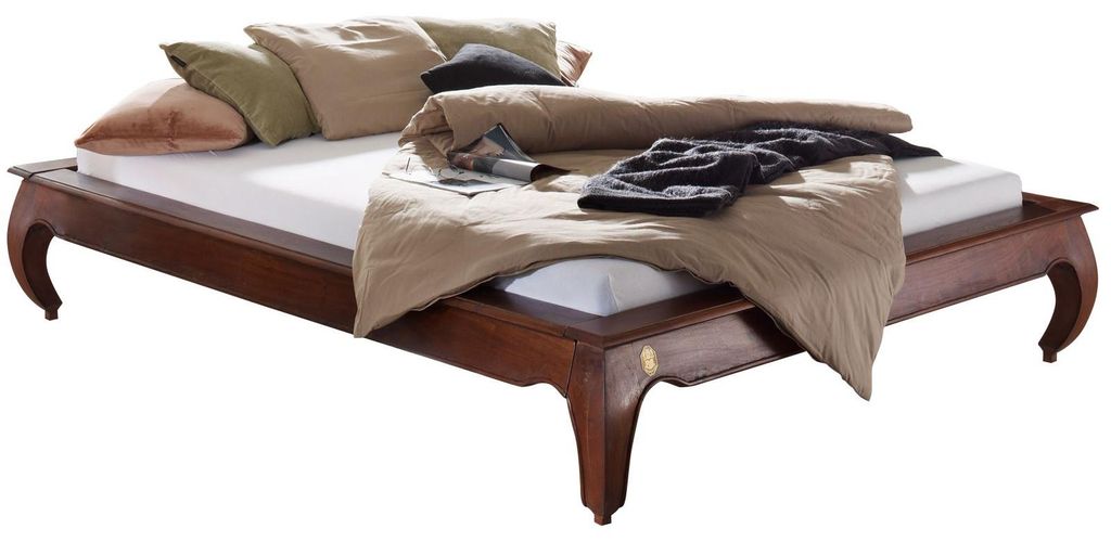 MASSIVMOEBEL24 | OPIUM #262 Letto matrimoniale in legno di Immagine del prodotto 