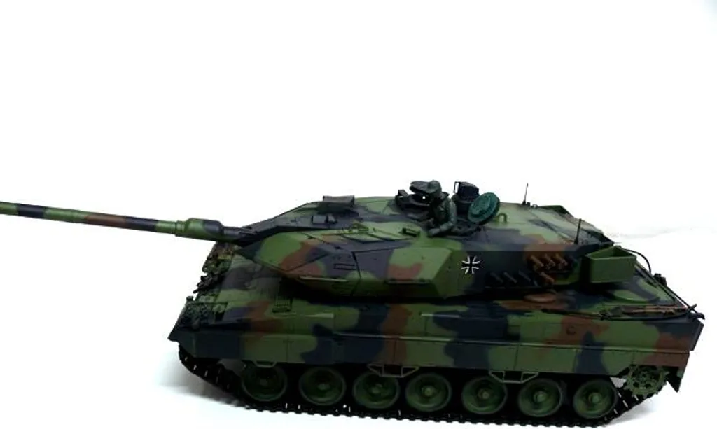 Char Leopard 2A6 RC 1/16 Camo pour Simulation de Combat et Collection - 5