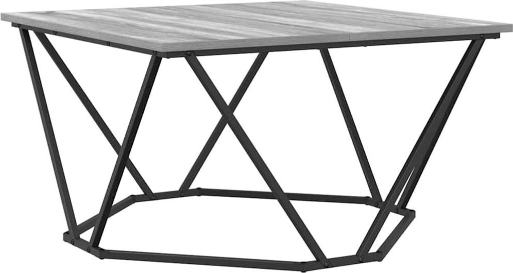 vidaXL Couchtisch Graues Sonoma 80 x 80 x 45 cm