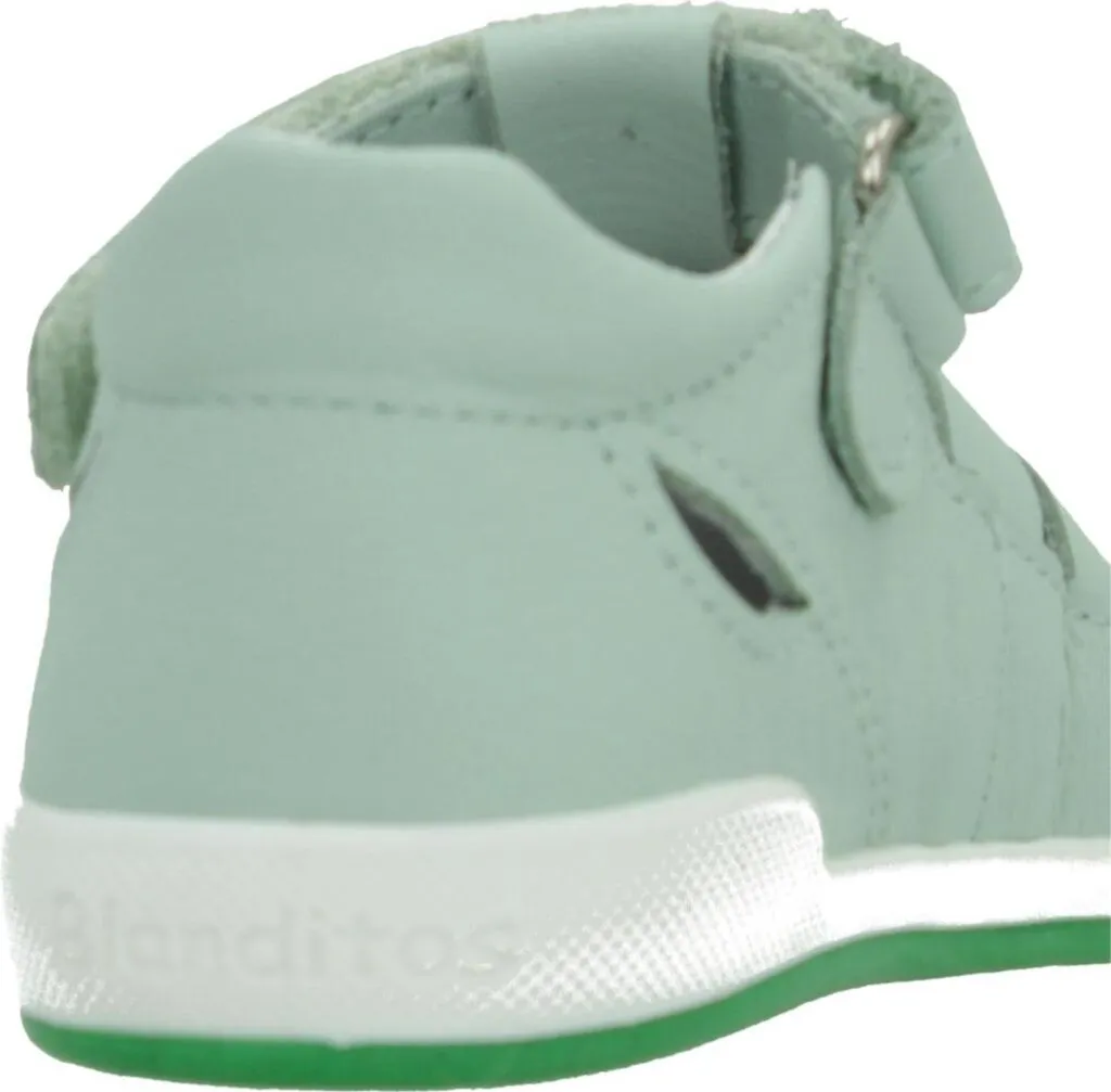 Fini les Pieds Serrés : Blanditos Oceano Vert, Chaussures Larges Bébé