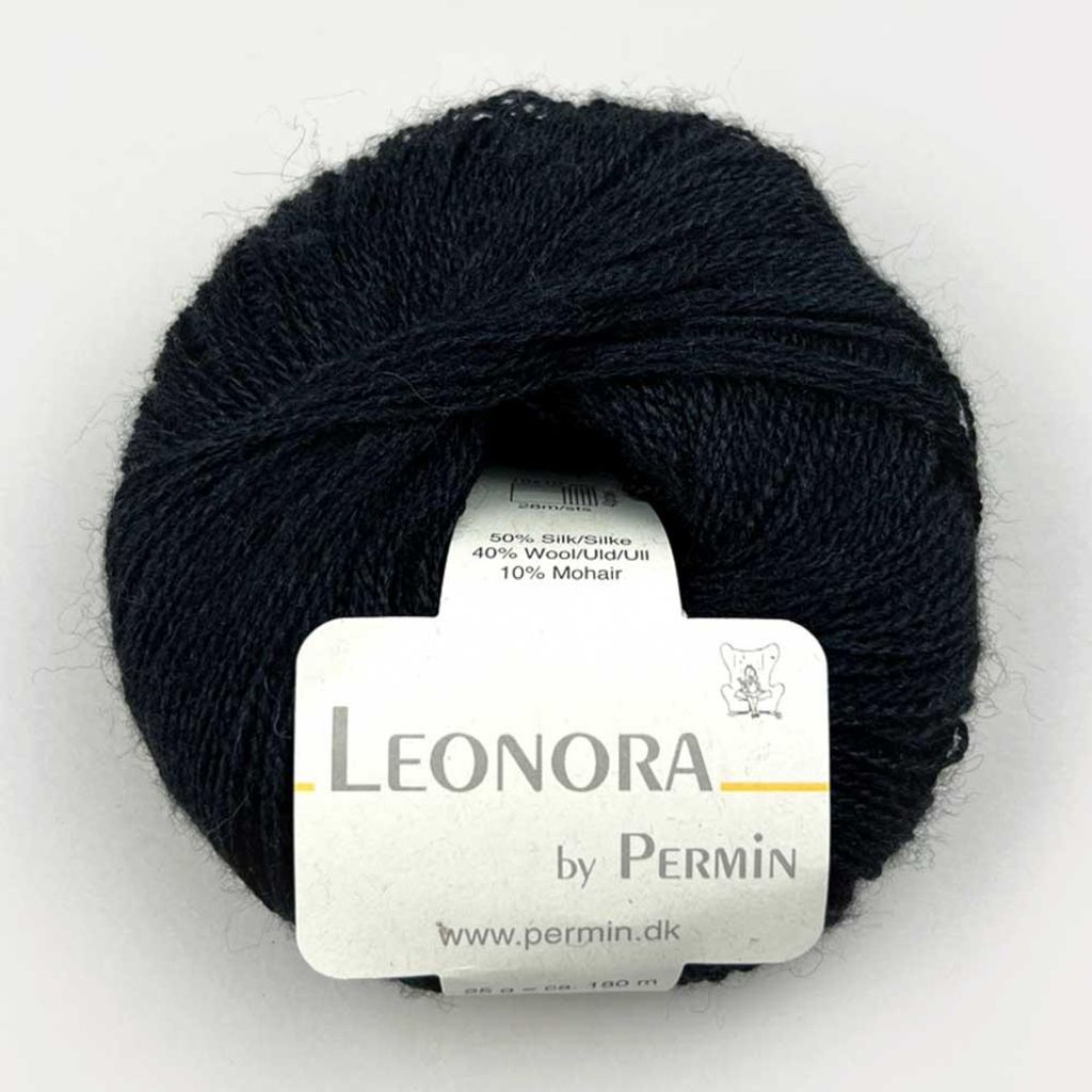 Leonora by Permin – Fil raffiné en soie, laine et mohair Image du produit 