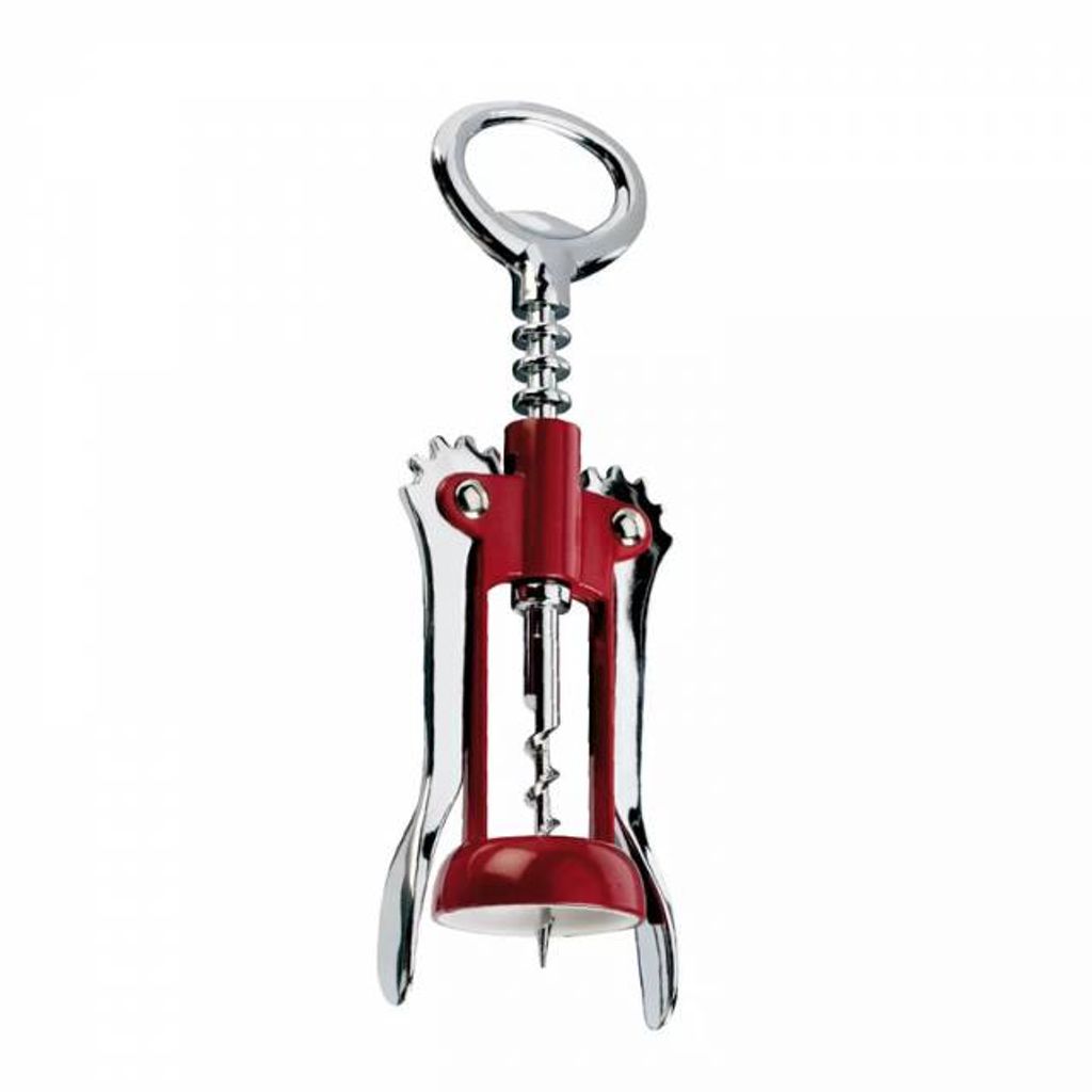Tescoma 420244.20, Vývrtka s krídlami, Chróm, Červená, Kov, Obrázok produktu 