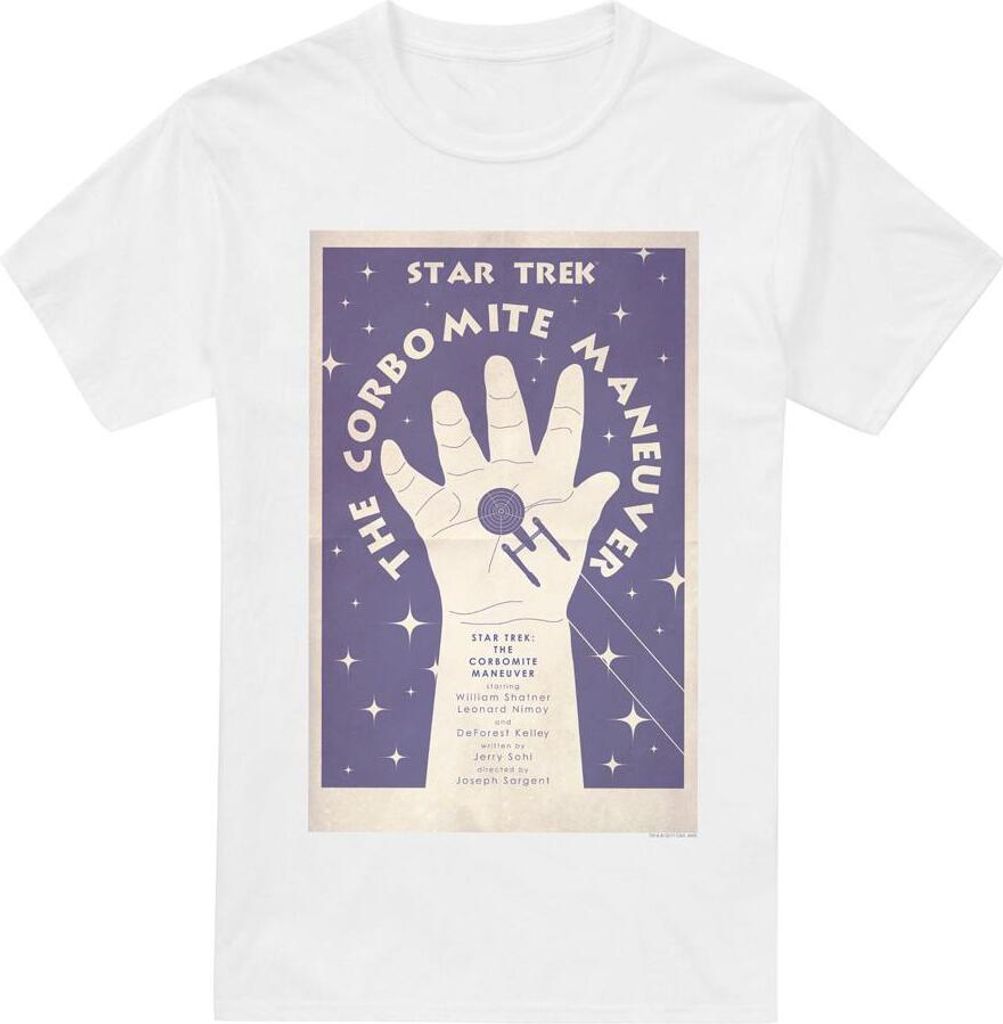 Star Trek - "The Original Series Episode 10" T-Shirt für Herren TV13811 (M) (Weiß)