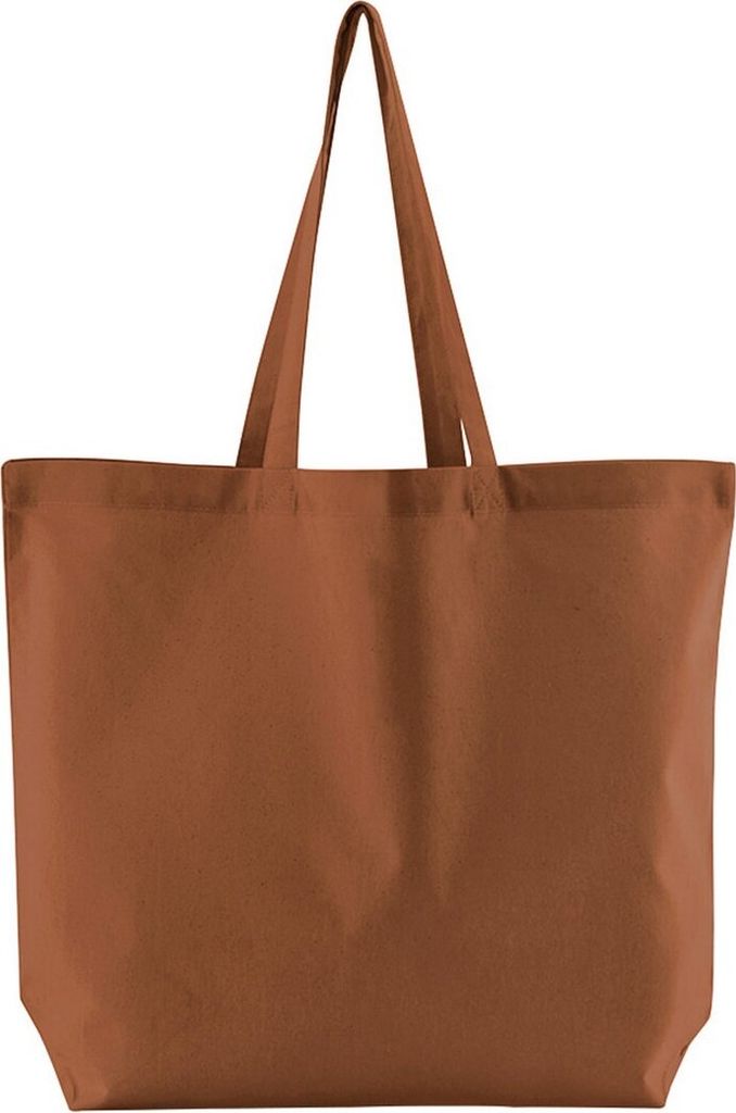 Westford Mill - Tragetasche "Bag For Life", Maxi, Baumwolle PC6894 (Einheitsgröße) (Terrakotta)