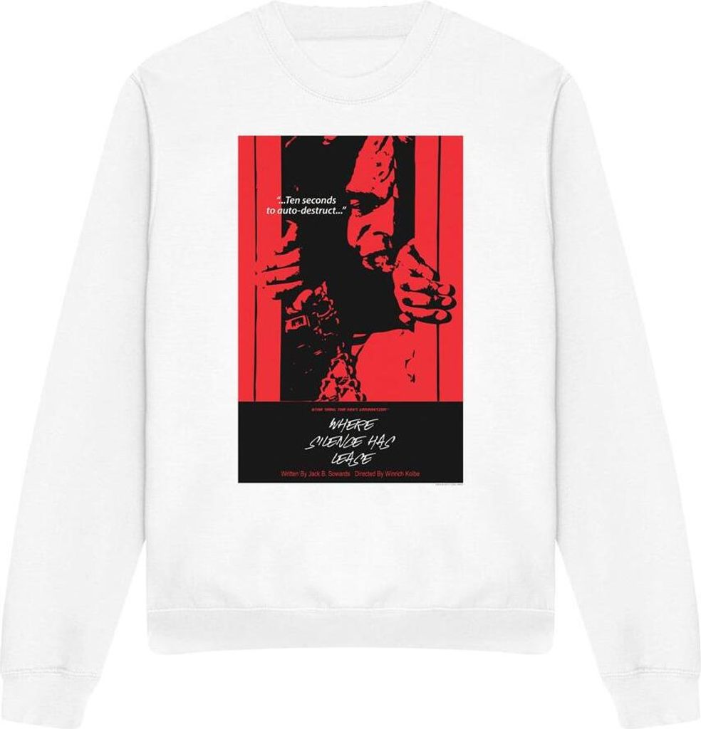 Star Trek - "The Next Generation Season 2 Episode 2" Sweatshirt für Herren/Damen Uni TV11721 (M) (Weiß)
