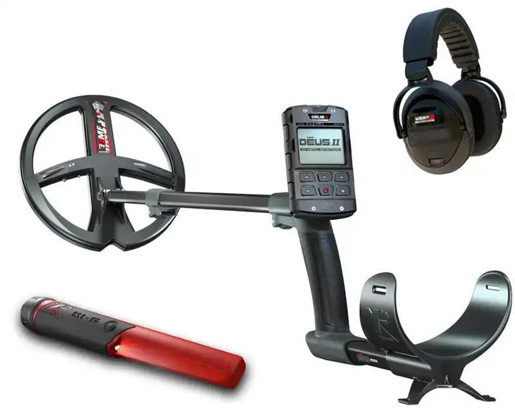 XP DEUS 2 22 FMF RC WSA 2 XL mit MI-6 Pinpointer