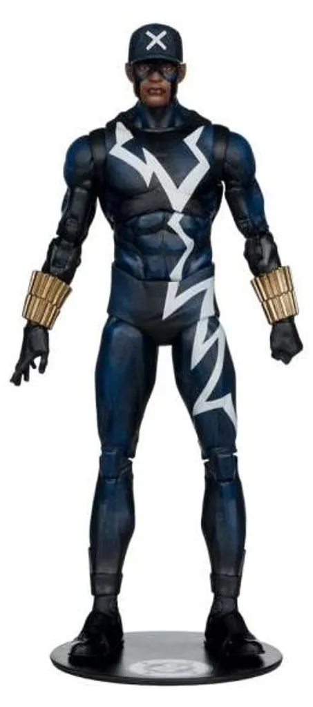 Figurine Articulée Static Shock DC Comics Collection Gold Label 18cm - 5