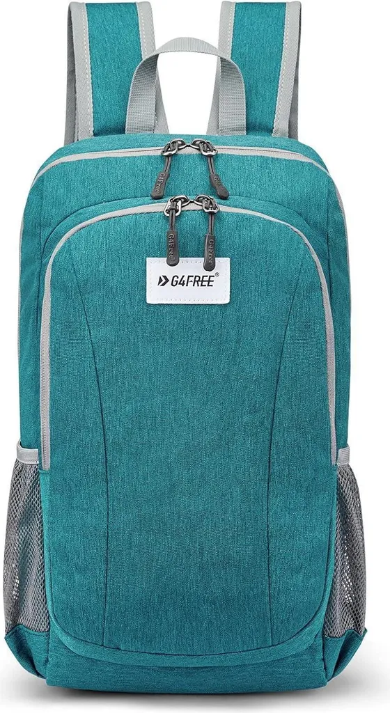 G4Free 10L Mini Daypack Sac à Dos de Randonnée Léger Bleu Vert