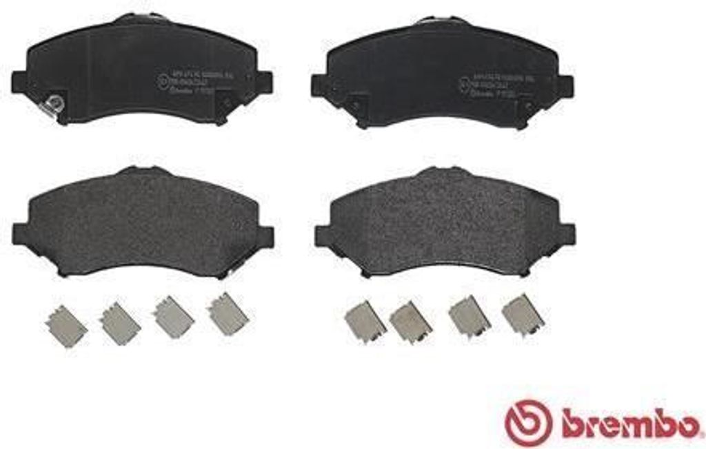 Bremsbelagsatz, Scheibenbremse BREMBO P 11 025