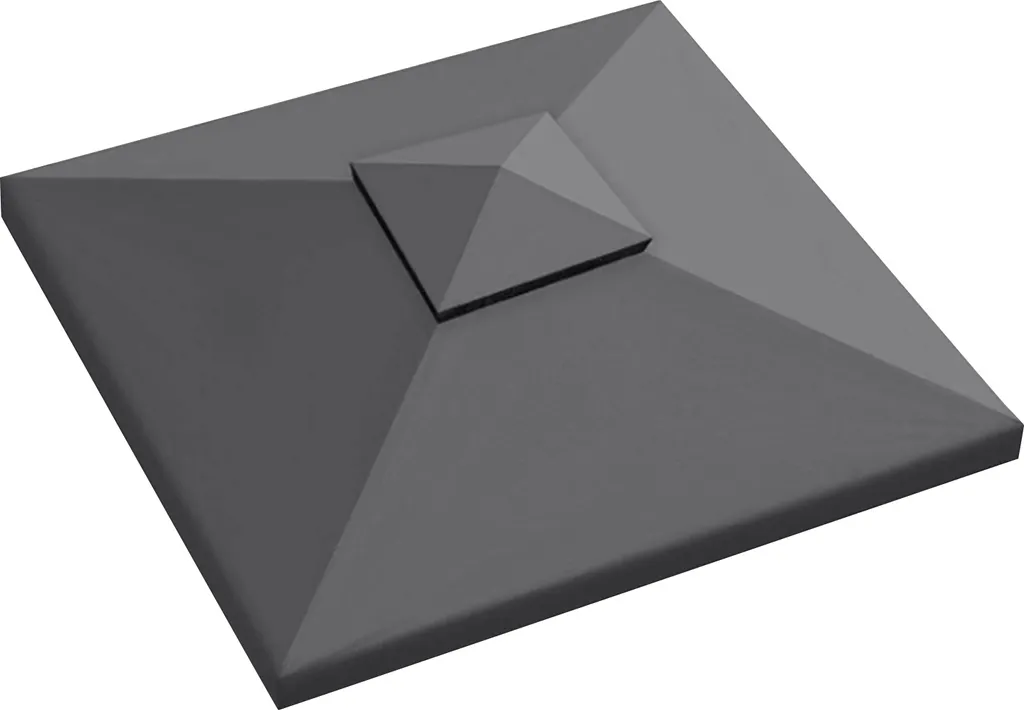 Offerta Tetto Gazebo 3x3 Jayseuw Antracite - Copertura con Camino Air-Vent