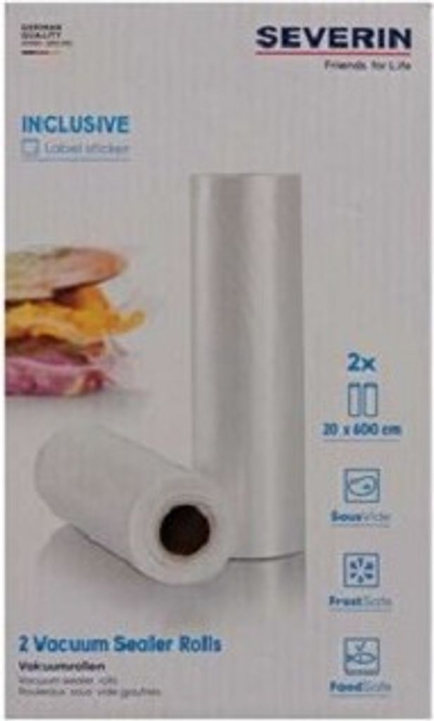 Severin ZB 3616, Rolka na vákuové balenie, 2 kusov, 6 m, 20 Obrázok produktu 