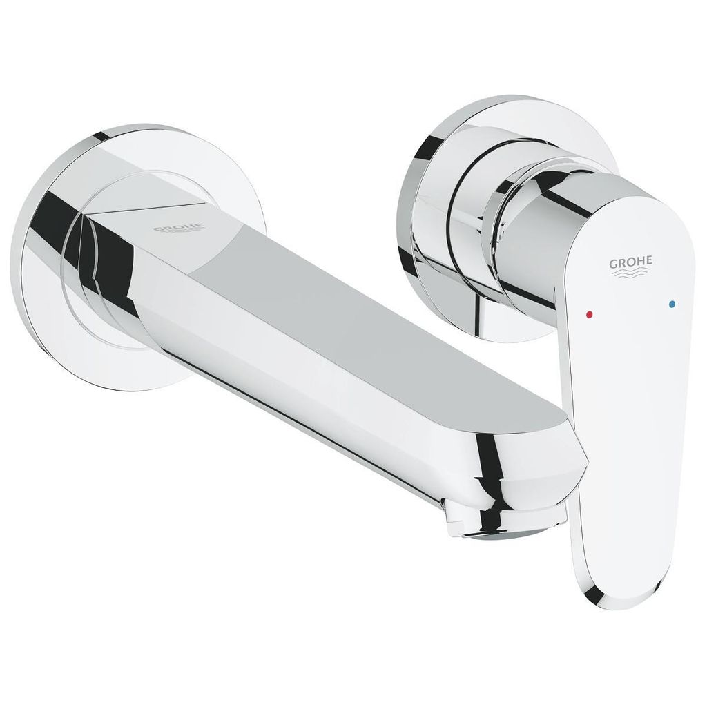 Grohe 2-Loch-Waschtischbatterie COSMOPOLITAN EURODISC Wandmontage Ausladung 225 mm chrom