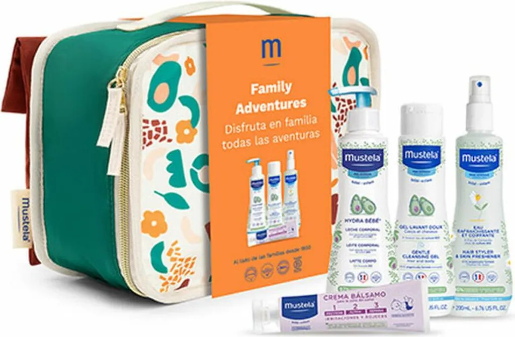 Set Mustela Valigia Famiglia Adventures Terracotta - Info e Contenuto