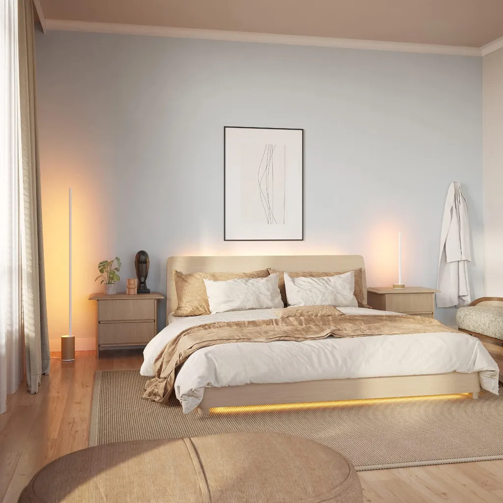 Philips Hue Gradient Signe Oak Lampe de table 730lm éclairage indirect - 8