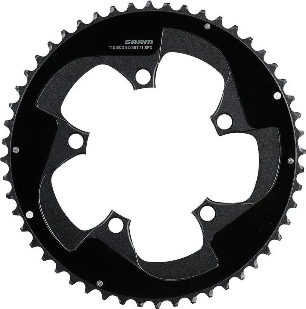 Sram Red 110 Bcd Kettenblatt Schwarz 50t Schwarz 50t