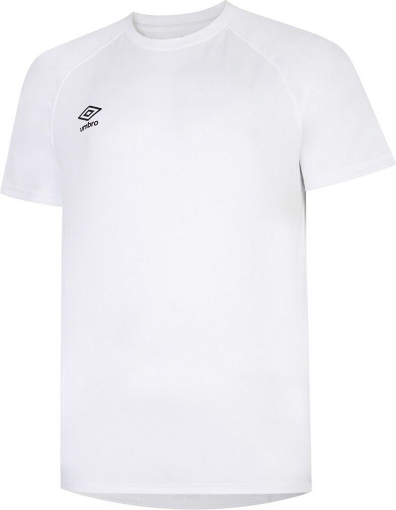Umbro - Drill-Top für Kinder - Rugby Raglanärmel UO1465 (146-152) (Weiß)