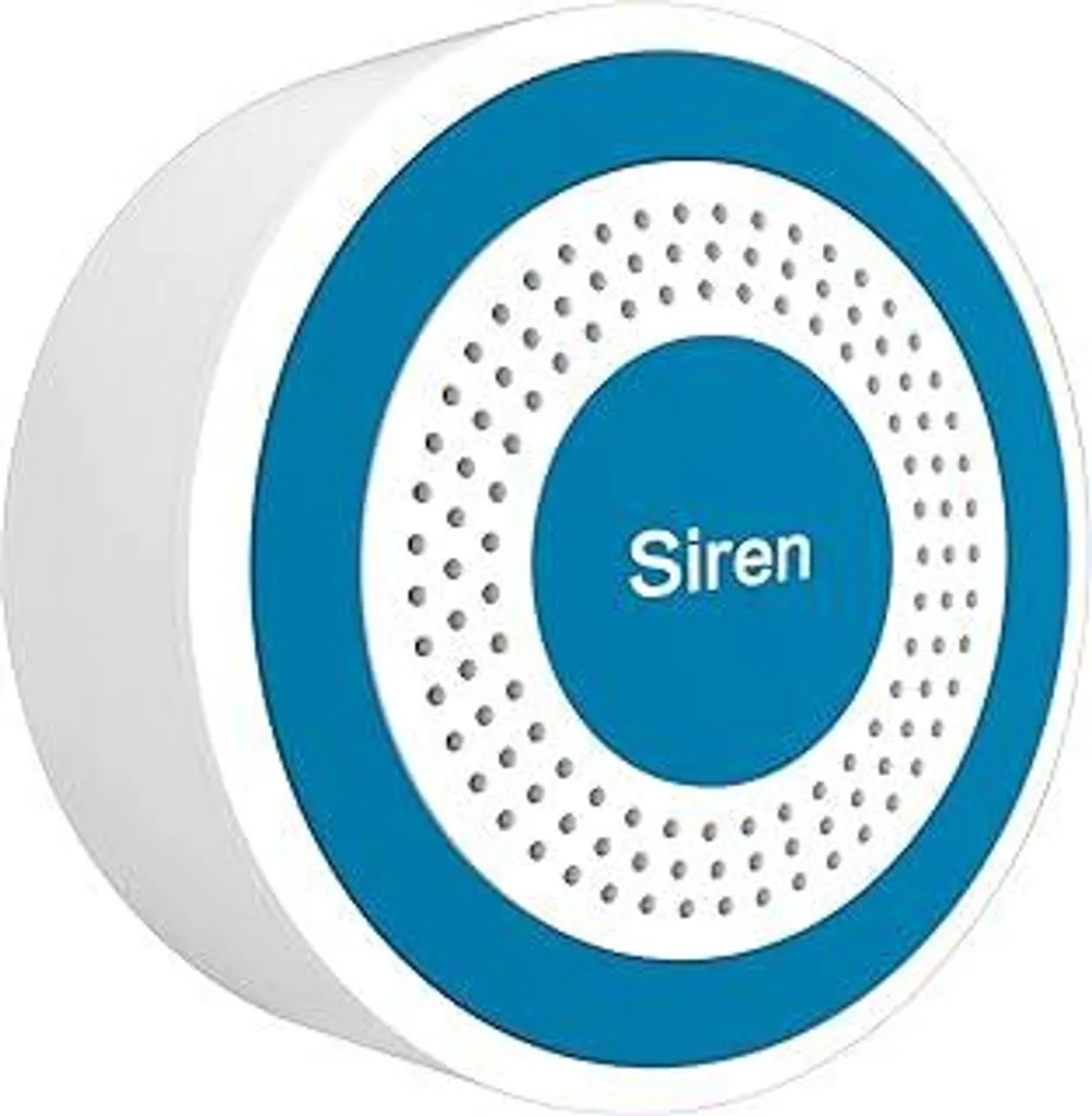 Sirena stroboscopica wireless LWOHSI per sistema di sicurezza domestico, sirena stroboscopica a cupola per sistema di allarme (LW106 LW108)