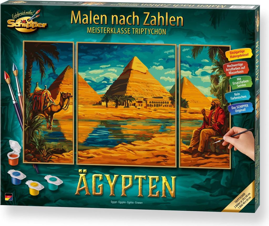 Schipper 609260928 Ägypten Malen nach Zahlen