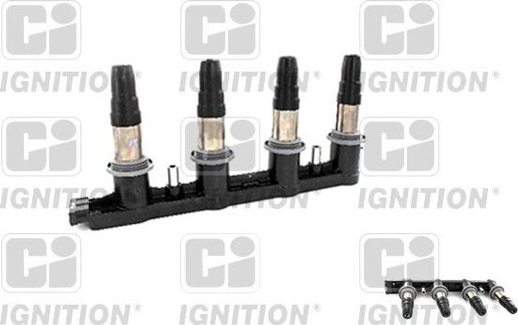QUINTON HAZELL XIC8512 Zündspuleneinheit 25186686 28125877 96476979 für CHEVROLET ORLANDO (J309) CRUZE (J300) Aveo / Kalos Schrägheck (T250, T255)