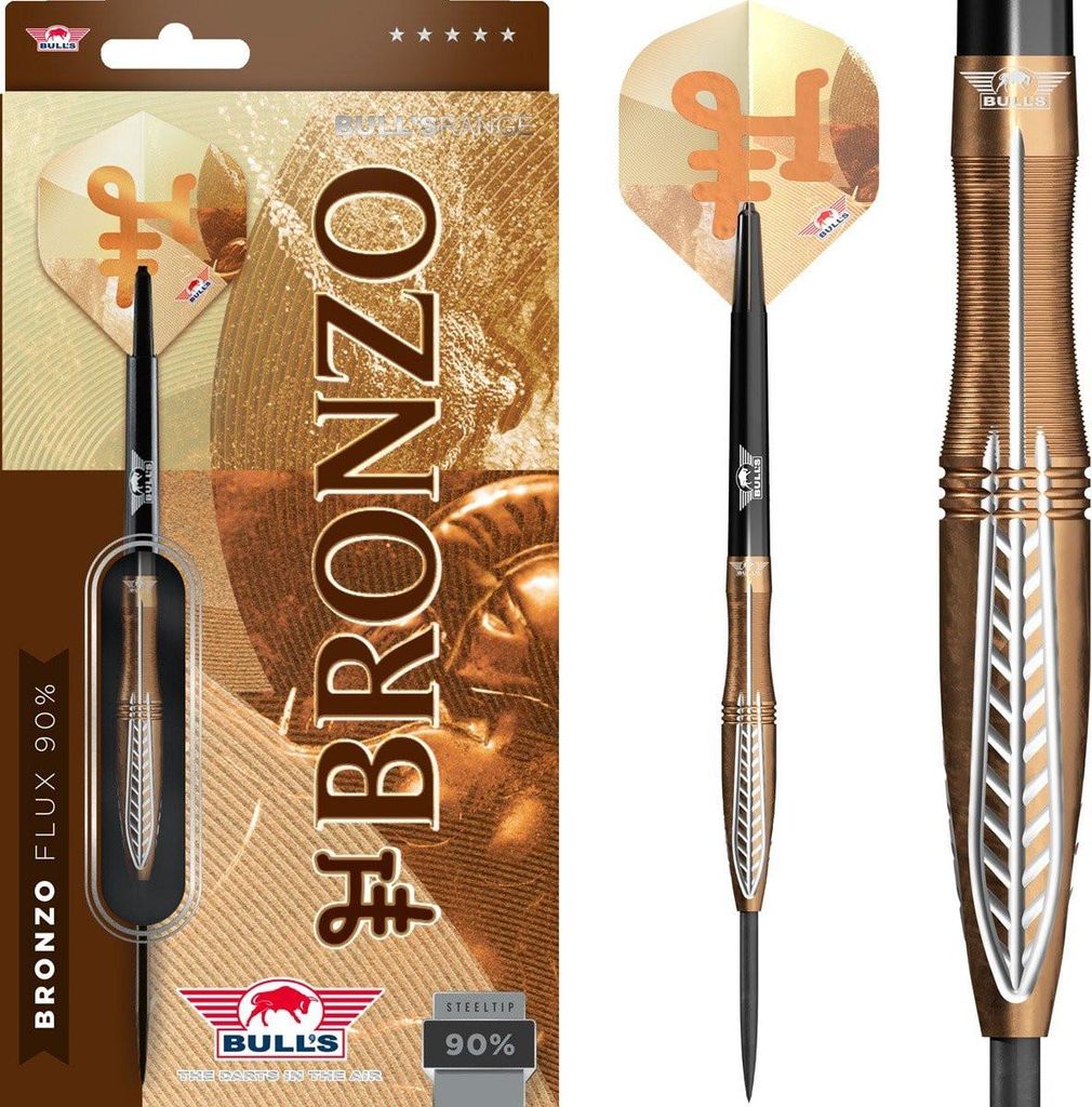 Bull's Bronzo Flux 90% Steeldarts 24g