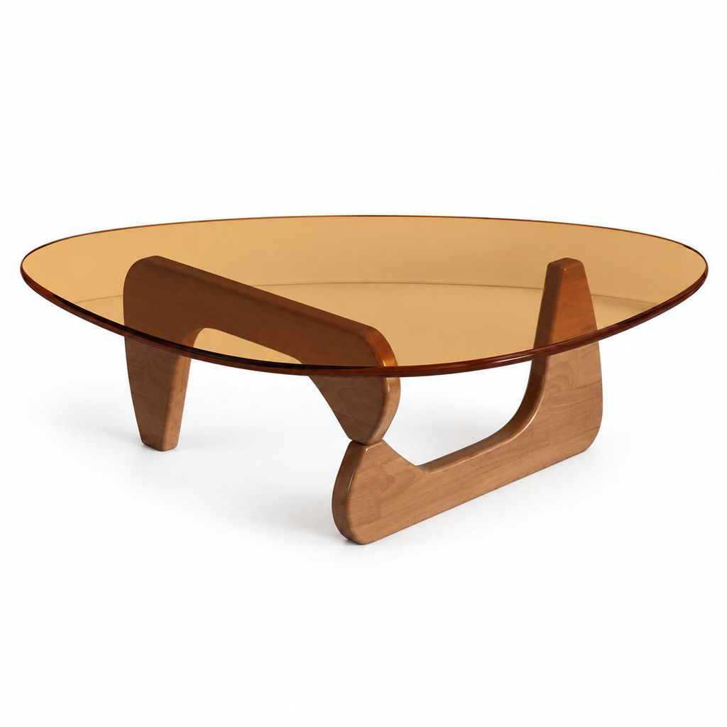 Morvani Glas-Couchtisch 83x57x40 cm Produktbild 
