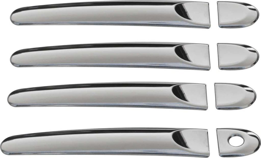 Türgriff Blende Türgriffkappen für Nissan Micra 2010-2017 4-Tür Edelstahl 8x