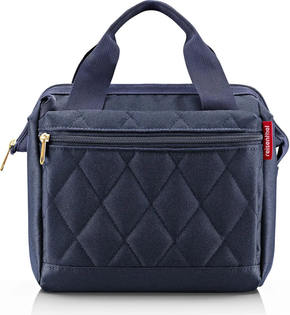 Sac à bandoulière chic Reisenthel Allrounder Cross matelassé 4L Midnight Gold