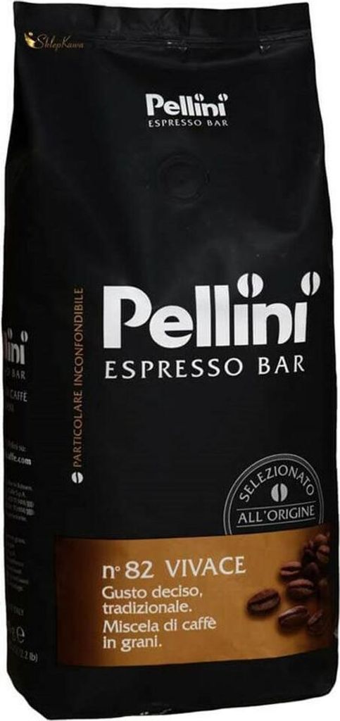 Kawa Pellini Espresso Bar n° 82 Vivace, ziarna 1 kg Zdjęcie produktu 