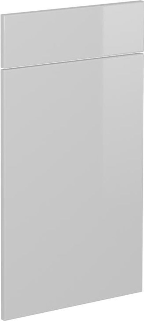 Küchenfront Vicco R-Line Weiß Hochglanz 39.6 x 70.8 cm Möbelfront für den Schubunterschrank, Model 34626