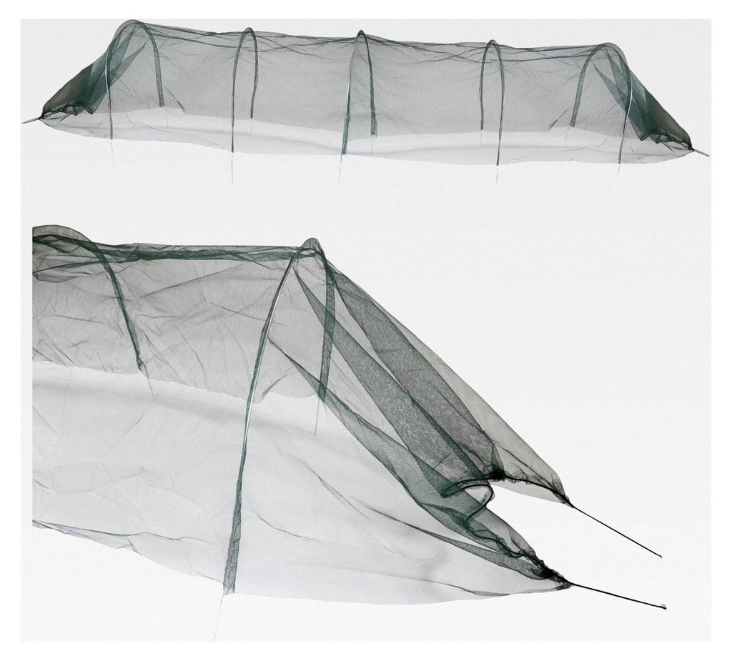 Pflanztunnel mit Bögen, 250x60x55 cm – Netztunnel für Pflanzen, schützt vor Schädlingen und Wetter, robuster Gartentunnel für Gemüse und Kr...
