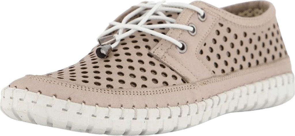 Gemini Komfort Schnürschuhe Anilina Damen 31333436353632 Beige 41 EU